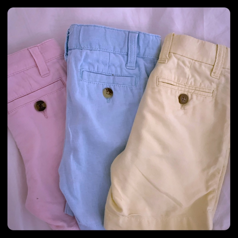 SOLD Bundle 3T Pastel Shorts (J.Crew, Crown & Ivy)